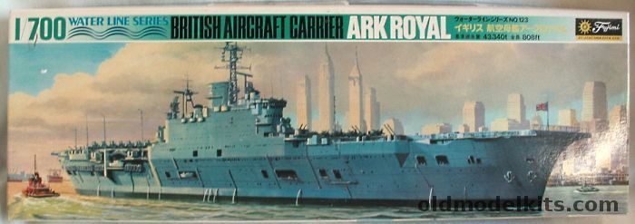 Fujimi 1/700 HMS Ark Royal - Post WWII Aircraft Carrier